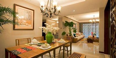 200平東南亞風格裝修效果圖 清新樸實的生活住宅