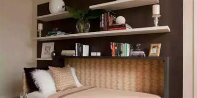 帶翻板床的書房裝修設計 帶翻板床的書房設計效果圖