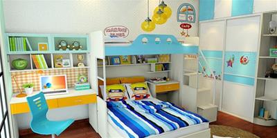 兒童房設計上下床，給孩子更多玩耍空間