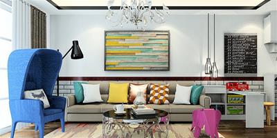 簡歐客廳裝修內容，風格以及色彩搭配