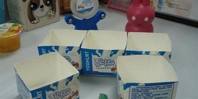 家居DIY：牛奶盒創意變身家居收納盒