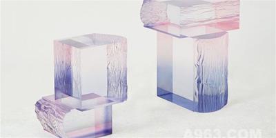 流光溢彩的創意“水晶”小桌