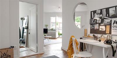 瑞典簡約公寓裝修設計 彰顯出獨特的瑞典魅力
