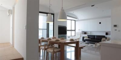 原木色現代簡約風格案例 開闊室內空間