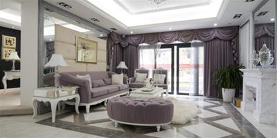 歐式客廳裝修 歐式客廳裝修設計理念以及顏色搭配