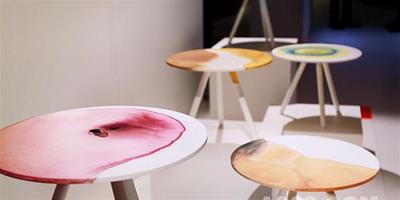 自然色彩染出繽紛定制塑膠桌