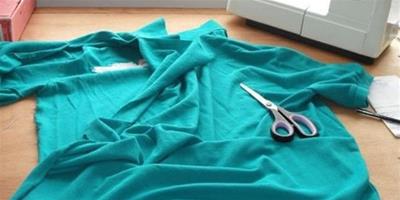 家居DIY：舊T恤改造廚房圍裙圖解 自製廚房圍裙