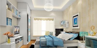 正方形小臥室設計效果圖 方正的空間睡覺更舒服