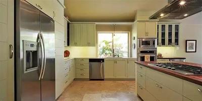 這些廚房的瓷磚顏色有利於廚房風水