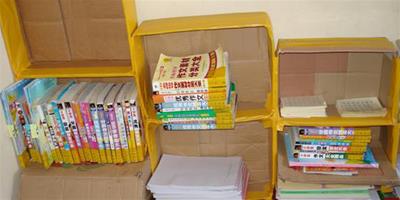 DIY兒童小書櫃 讓生活富有趣味