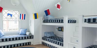 美美的又暖暖 8款嫩藍色系兒童房設計