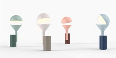 創造多樣燈光效果的玻璃球面桌燈