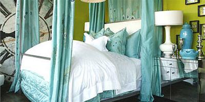 給臥室空間多點色彩 8種復古炫酷臥室