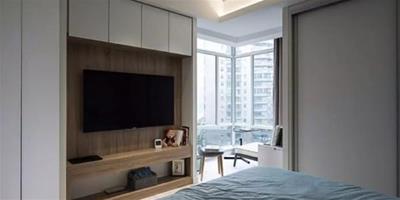 衣櫃電視櫃組合讓你的房間更大 簡潔實用又漂亮