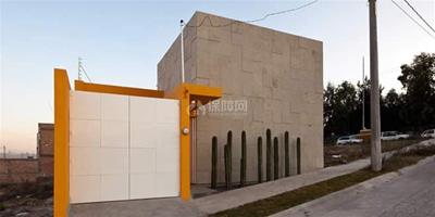 外觀隱秘內部鮮亮的墨西哥住宅設計