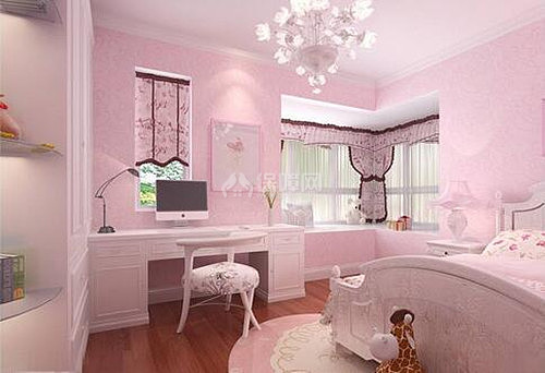 女孩卧室装修效果图 打造风格独特的女孩卧室