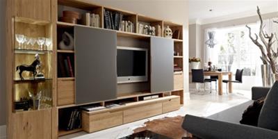 電視櫃設計效果圖 現代簡約客廳電視櫃設計