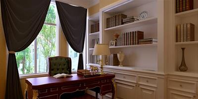 書房窗簾效果圖 書房窗簾顏色與風水講究