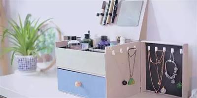 家居DIY：DIY多功能收納盒 拯救亂亂的梳粧檯吧