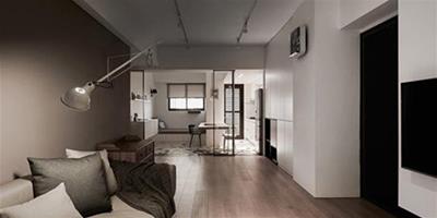 小戶型裝修圖欣賞 清新淡雅的72平混搭兩居室