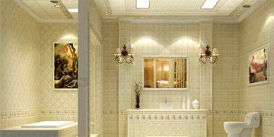 浴室集成吊頂燈怎麼更換以及如何保養