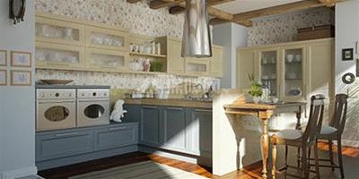 復古風的廚房設計 原來廚房也可以這麼有個性！