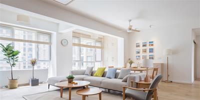 105平方的住宅用日式風裝飾，開啟人與傢俱之間的對話模式
