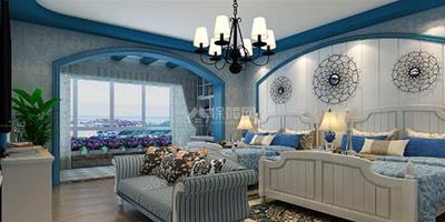 地中海風格臥室設計 營造海藍色家居生活
