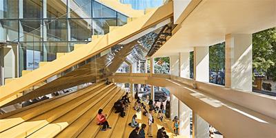 從拓撲學延伸到城市‘大樓梯’ —— 弘益大學建築學院