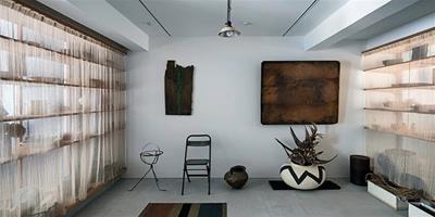 日式公寓變成了一個以畫廊為靈感的生活空間