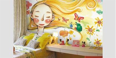 兒童手繪牆效果圖 六款環保兒童手繪牆欣賞