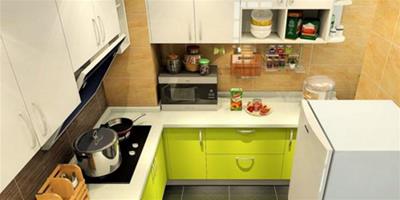 小廚房櫥櫃搭配什麼顏色好 小廚房要怎麼設計櫥櫃