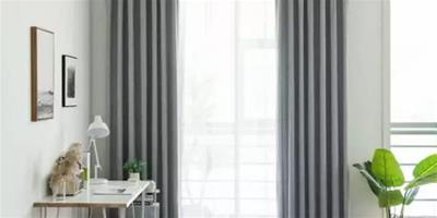 純色窗簾如何搭配？窗簾面料材質和窗簾大小怎麼選？