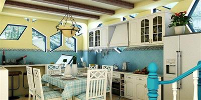 地中海風格廚房吊頂設計要考慮哪些
