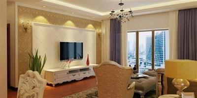簡單的電視牆造型 讓你的客廳美觀又實用