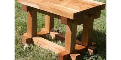 如何手工DIY實木書桌 自製實木桌椅的教程