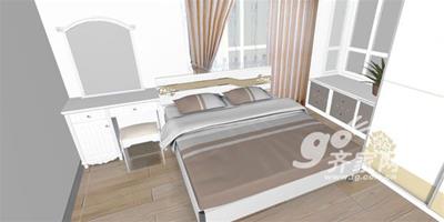 圖賞：現代板式大床簡約風格臥室居室搭配