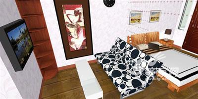 圖賞：個性創意簡約沙發床小戶型居室搭配