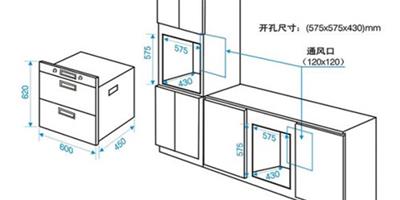 嵌入式消毒櫃尺寸多大 嵌入式消毒櫃如何選購