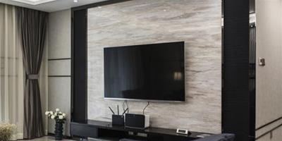 客廳的電視牆裝修要注意哪些 電視牆裝修哪種材料好