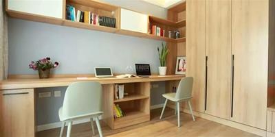 小書房裝修技巧 書桌這樣擺放使用空間更大