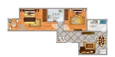 60平米公寓裝修改造 打造舒適簡單的家居生活