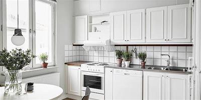 不同風格的開放式廚房設計 提高廚房空間利用率