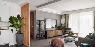 127㎡三居室現代簡約風格案例 打造一個舒適輕鬆的家