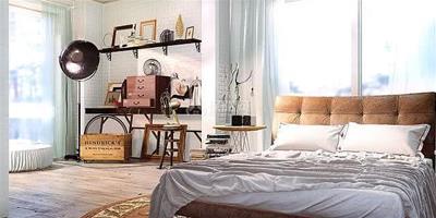 小戶型臥室用榻榻米替代大床 不僅省錢還實用