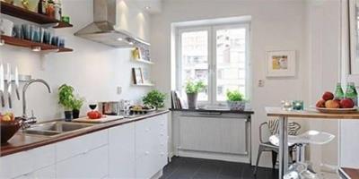 5個小戶型廚房設計點 拯救你那局限空間