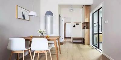 100平新日式風格三居室 全屋整潔空間布局合理