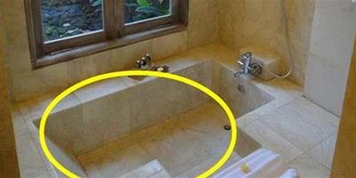 衛生間挖一口下沉式浴缸 不用再做干濕分離了