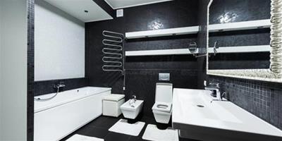 黑色系裝修 這款浴室真讓人眼前一亮！