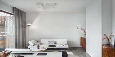 白色基調為主的現代風格室內裝飾設計